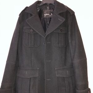 Men’s Express brand peacoat